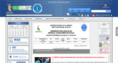 Desktop Screenshot of diresacajamarca.gob.pe